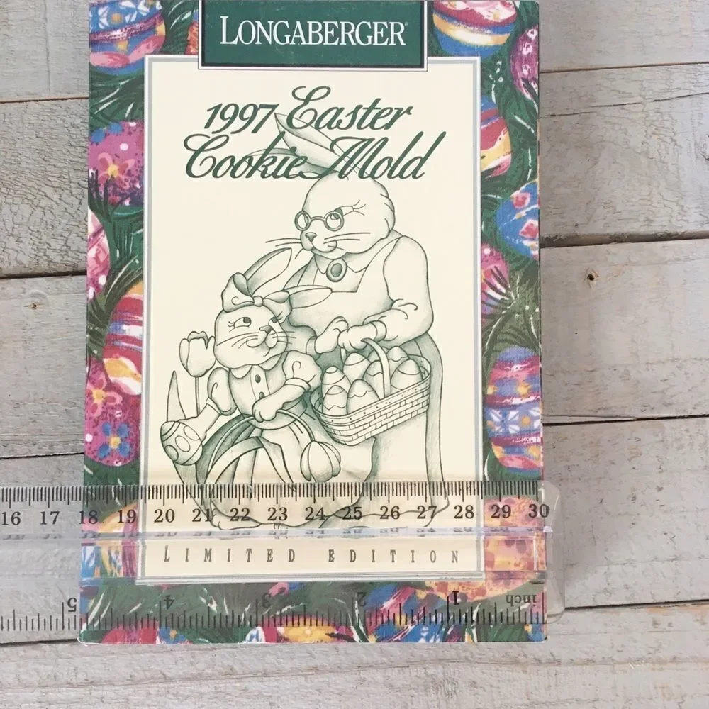 Longaberger Bunny Easter Series Cookie Molds 2